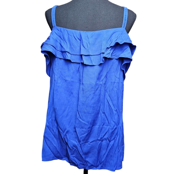 Skies Are Blue Vibrant Royal Top - Picture 3 of 5